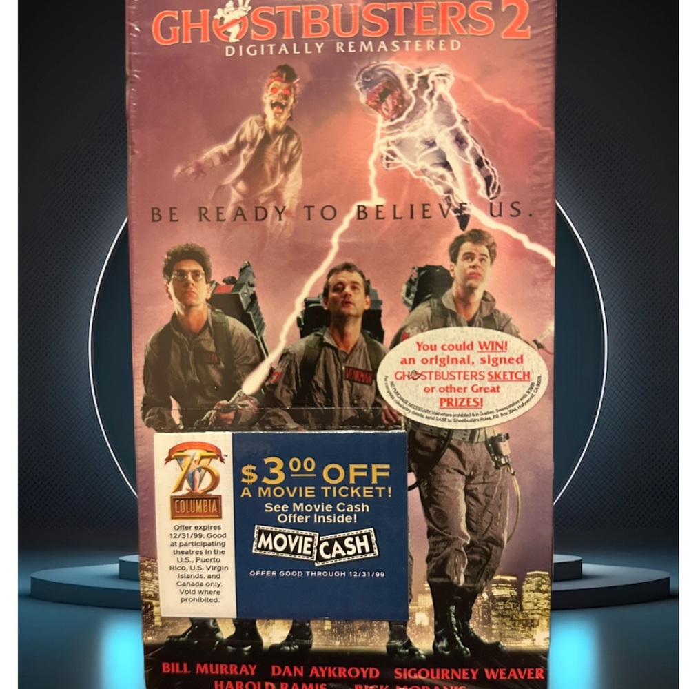 Ghostbusters 2 Movie Factory Sealed